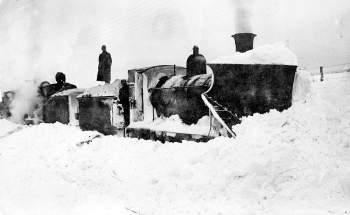 Snow Bound Train